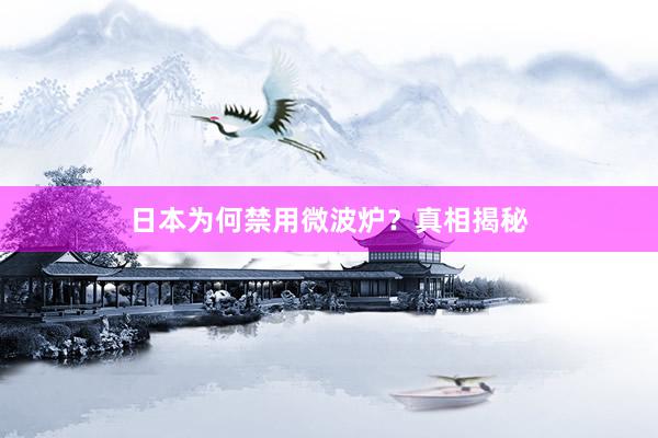 日本为何禁用微波炉？真相揭秘